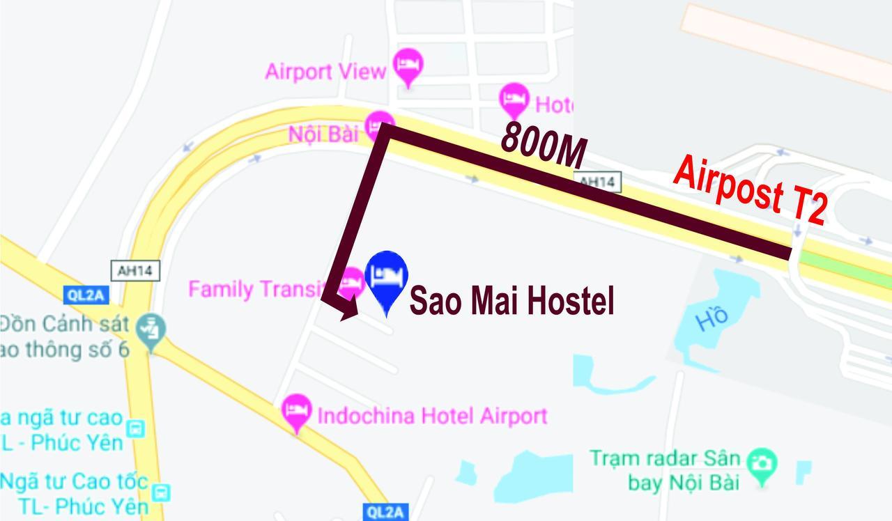 بيت شباب Sao Mai Cosy Nest-Noi Bai Airport Thach Loi المظهر الخارجي الصورة